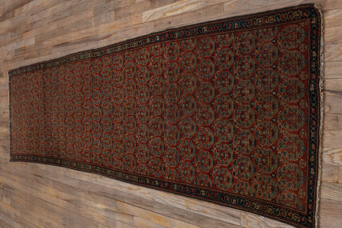 Antique Malayer Runner Rug (2' x 11')